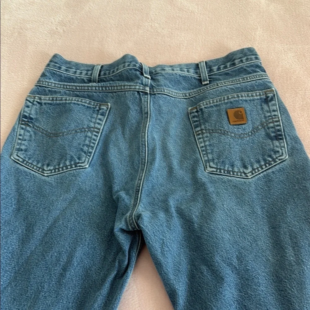 Carhartt Men's Relaxed Blue Jeans Size 38
